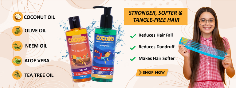 cocomo skin and hair care products for kids teens india