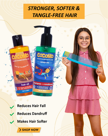 cocomo natural skin and hair care products for children teens india