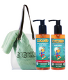 Cocomo earth shine kids gift pack shampoo body wash