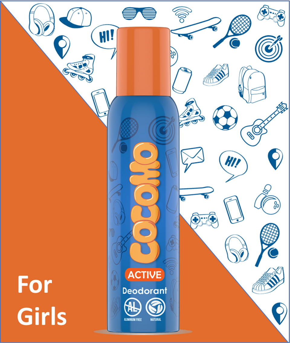 Cocomo Active Deodorant (For Girls)