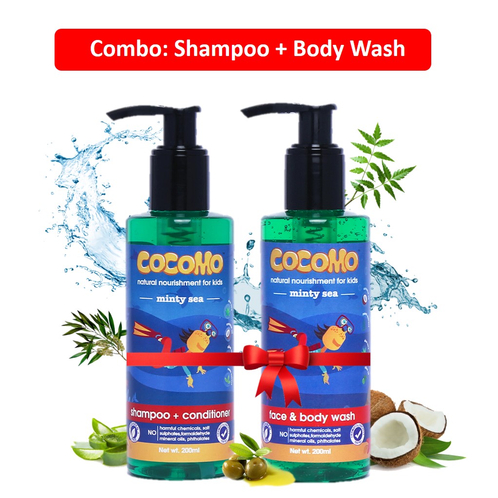 Minty Sea Shampoo + Body Wash